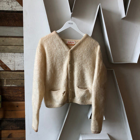 Thrashed Jantzen Mohair Cardigan - Medium