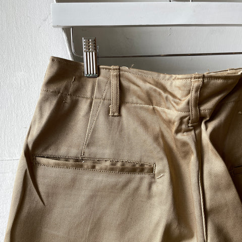 50’s Pleated Officer Chinos - 32” x 32”