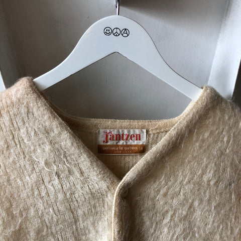 Thrashed Jantzen Mohair Cardigan - Medium