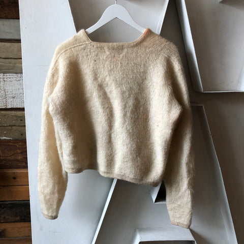 Thrashed Jantzen Mohair Cardigan - Medium