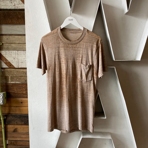 80's Paper Thin Pocket Tee - Medium