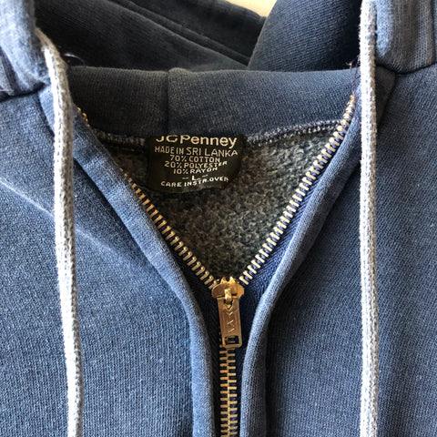 80’s JCPenney’s Zip-up Hoodie - Large