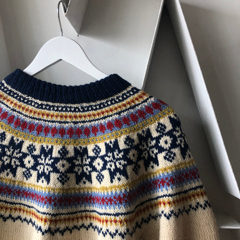 60's Patterned Cardigan - M/L
