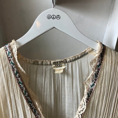 70's Take Too Hippy Blouse - Small