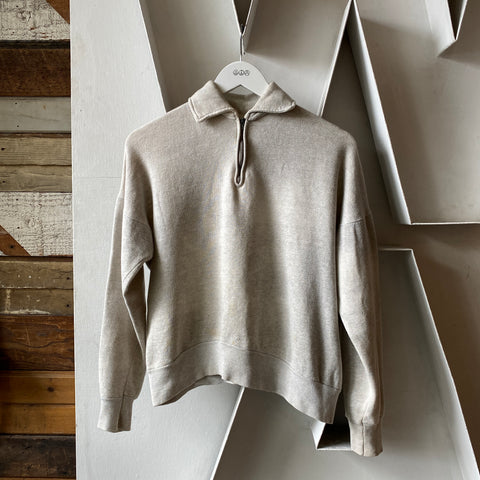 60's Quarter Zip Sweat - XL
