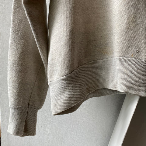 60's Quarter Zip Sweat - XL