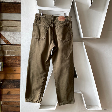 90’s Levi’s 550’s - 30” x 26”