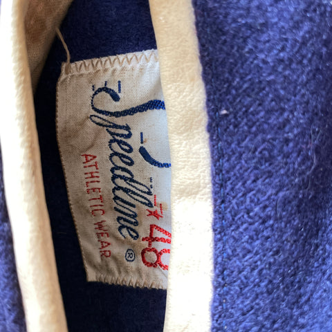70’s Speedline Varsity Jacket - Large