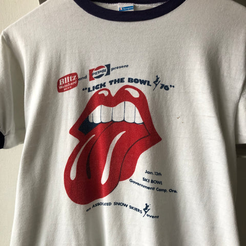 70's Lick The Bowl Champion Tee - Medium