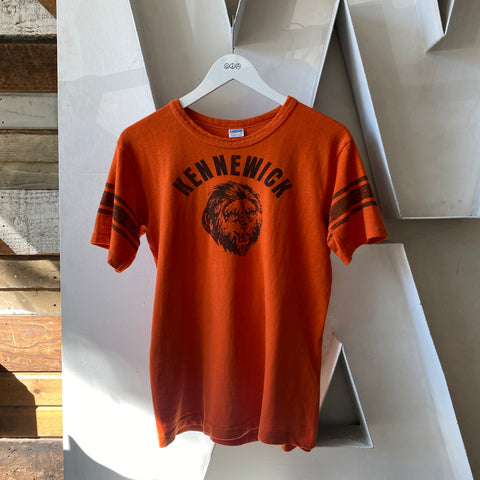 70's Kennewick Blue Bar Tee - Medium