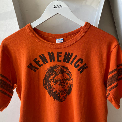 70's Kennewick Blue Bar Tee - Medium