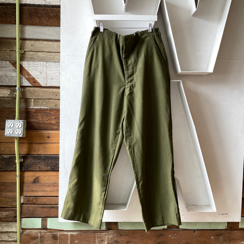 60’s Wool Trousers - 34” x 30”
