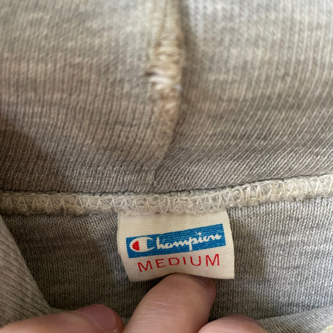70’s Champion Blue Bar Double Face Hoodie - Medium