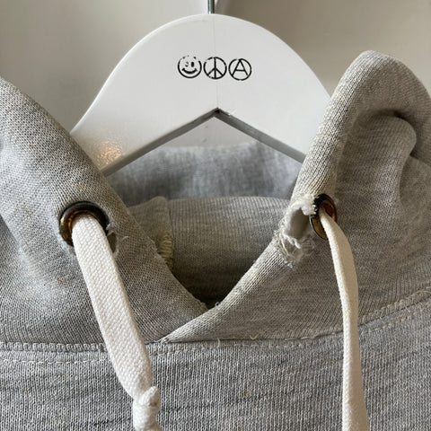 70’s Champion Blue Bar Double Face Hoodie - Medium