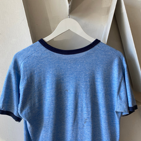 70's BYU Track Tee - Large