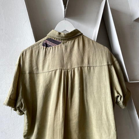 50’s Repaired Lancer Button Up - Large