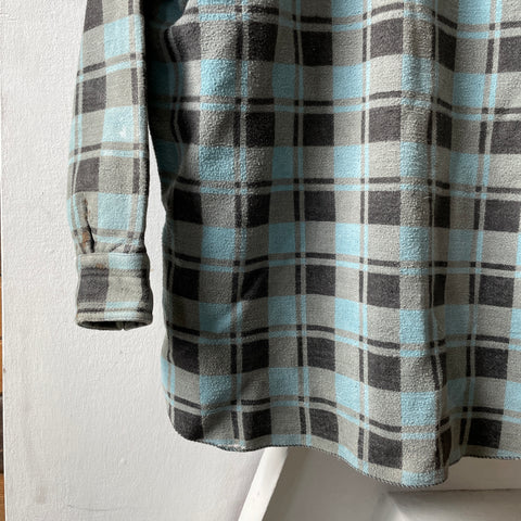 60’s Heavy Cotton Flannel Shirt - Large