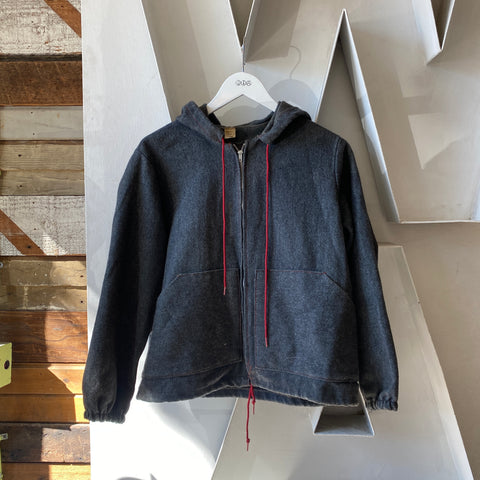 50's Wool Zip-up - Large