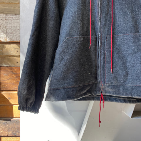 50's Wool Zip-up - Large