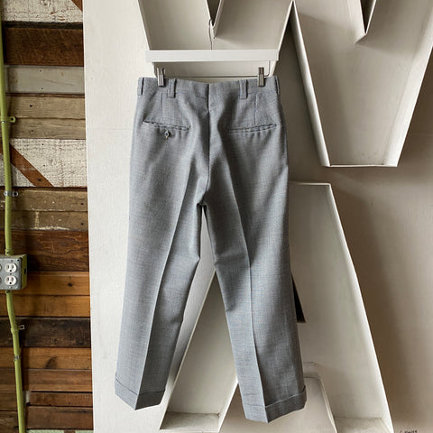 70's Houndstooth Flares - 30” x 27”