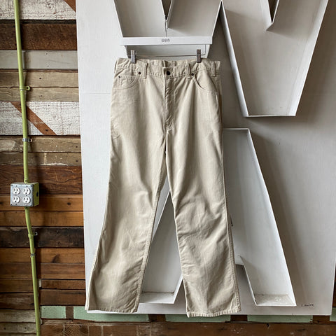 80’s Levi’s Moleskin Movin’on Pants - 33” x 29”