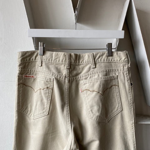 80’s Levi’s Moleskin Movin’on Pants - 33” x 29”