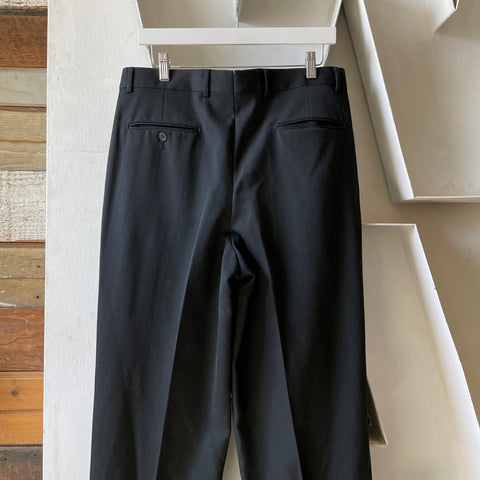 80’s Givenchy Pleated Trousers - 32” x 31”