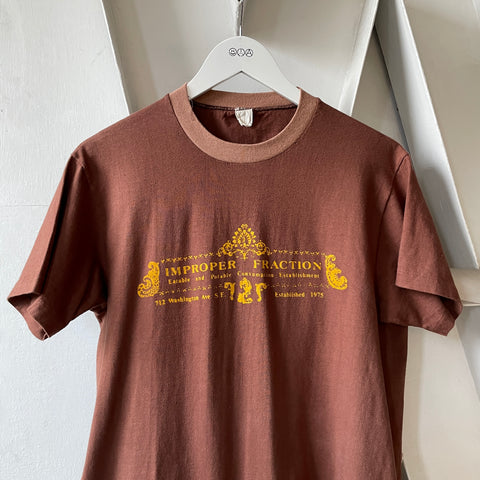 80’s Improper Fraction Bar Tee - Large