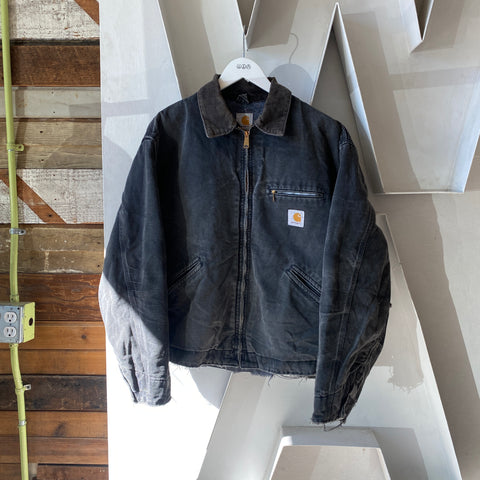 Faded Black Detroit Jacket - XL