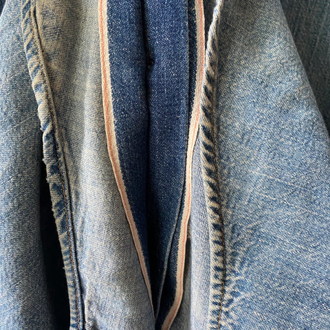 60's Selvage Denim Shirt - Large