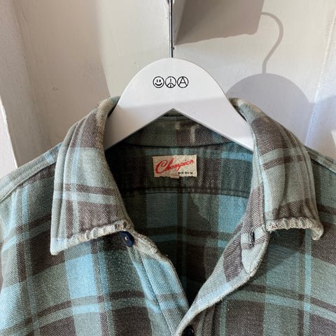 60's Champion Cotton Flannel - Large