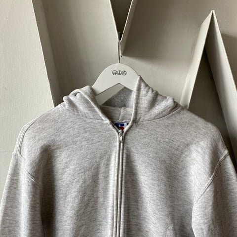 80's Russell Zip-up Hoodie - Medium
