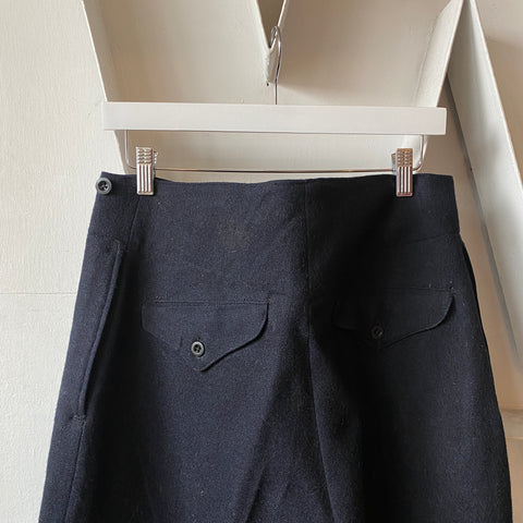 40’s Wool Sailor Trousers - 34” x 31.5”