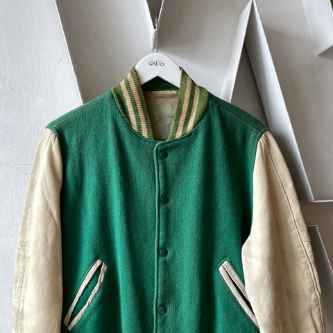 50’s Faded York H.S. Varsity Jacket - Medium