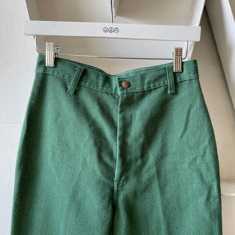 70’s Wards Green Denim - 26” x 28”