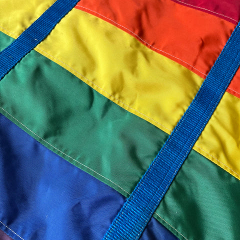 80’s Rainbow Tote Bag - OS