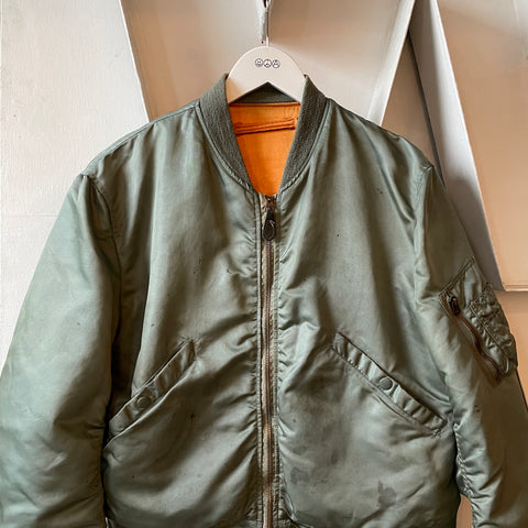 60’s L2-B Satin Lined Reversible Bomber - Medium