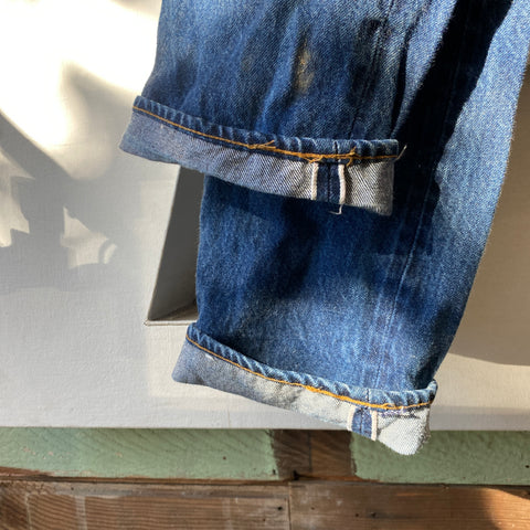 80's Dark Levi’s Redlines - 28” x 36”