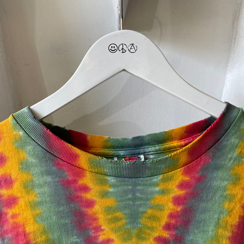 90’s Thrashed Tie Dye Tee - Large