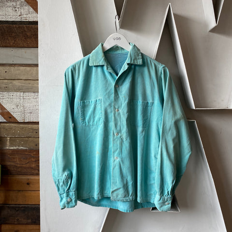 60’s Corduroy Button-Up - Medium