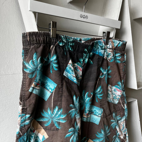80’s Cotton Swim Trunks - 33” x 12”
