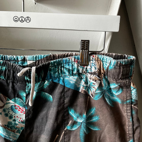 80’s Cotton Swim Trunks - 33” x 12”