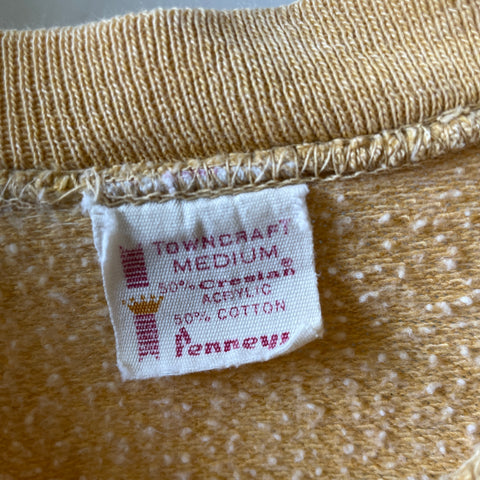 60’s Penney’s Thrashed Short Sleeve Crewneck Sweatshirt - Small