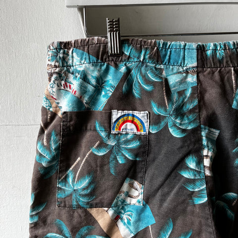 80’s Cotton Swim Trunks - 33” x 12”