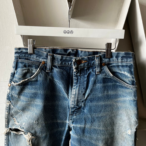 80’s Thrashed Wranglers - 32” x 33”