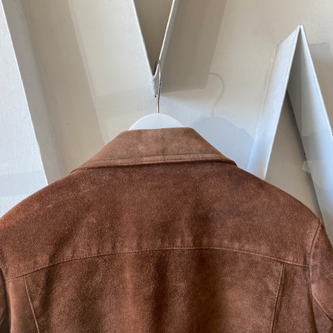 70's Suede Trucker - Large
