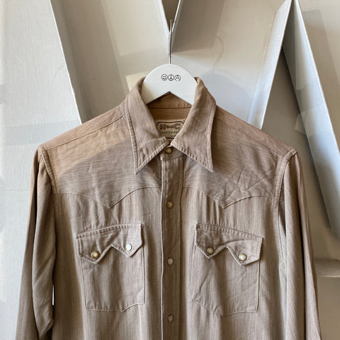 60's Heavy Rayon Shirt - Medium