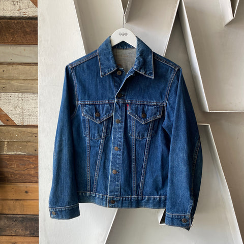 70's Dark Levis Trucker - Medium