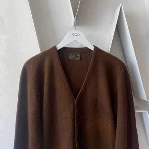 60's JCPenney Brown Cardigan - Medium