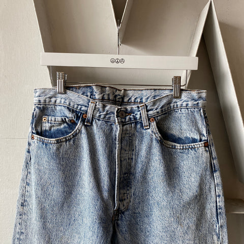 90’s Levi’s Acid Washed 501s - 32” x 32.5”